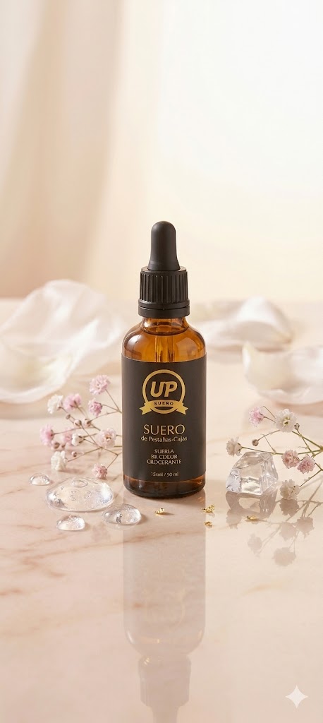 Serum UP – Potenciador de Pestañas y Cejas Ligero para Uso Diario