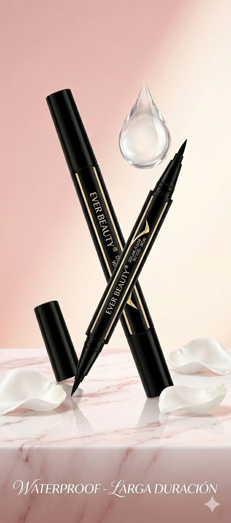 Delineador Ever Beauty Pro – El Secreto del "Cat Eye" Perfecto y Duradero