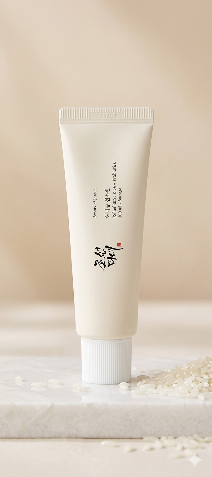 Protector Solar Coreano SPF50+ con Arroz y Probióticos – Relief Sun 50ml