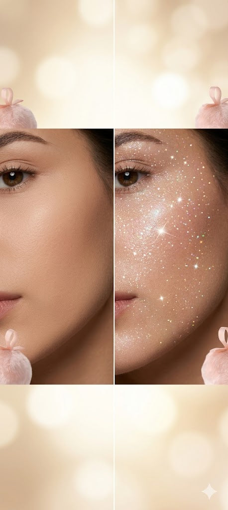 Polvo de Hadas Celestial – Iluminador Mágico en Borla